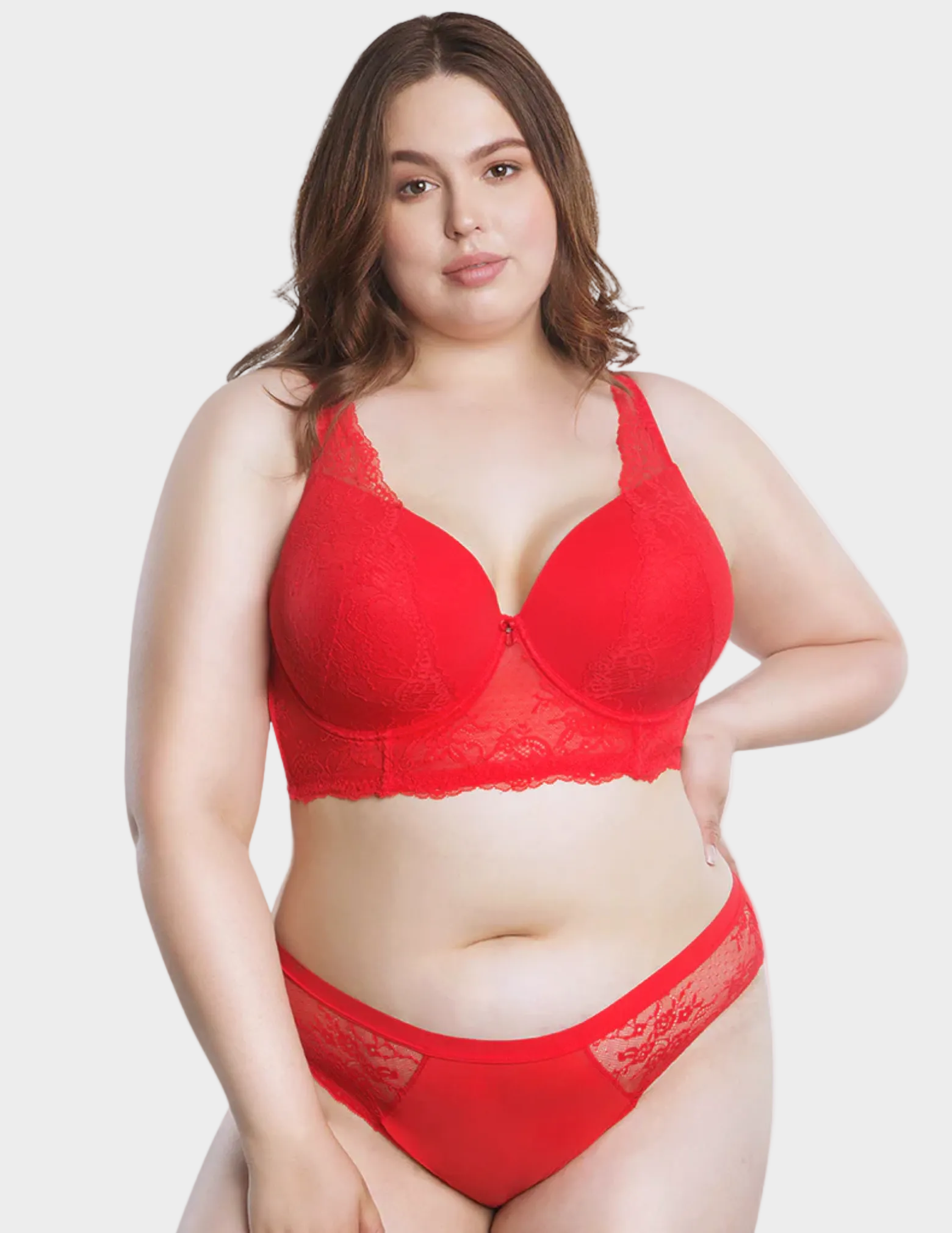 Sandrine Plunge Longline Bra