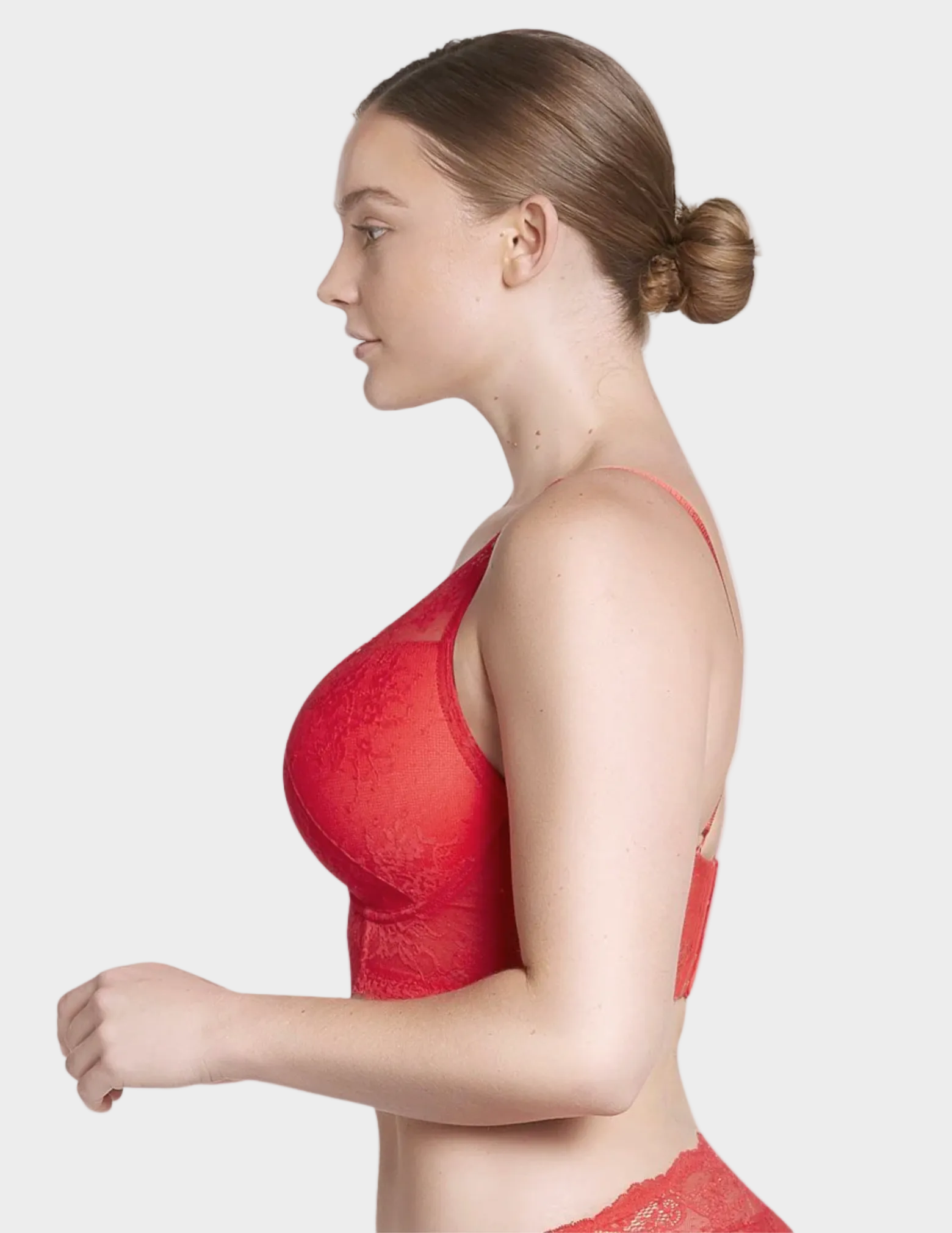 Sandrine Plunge Longline Bra