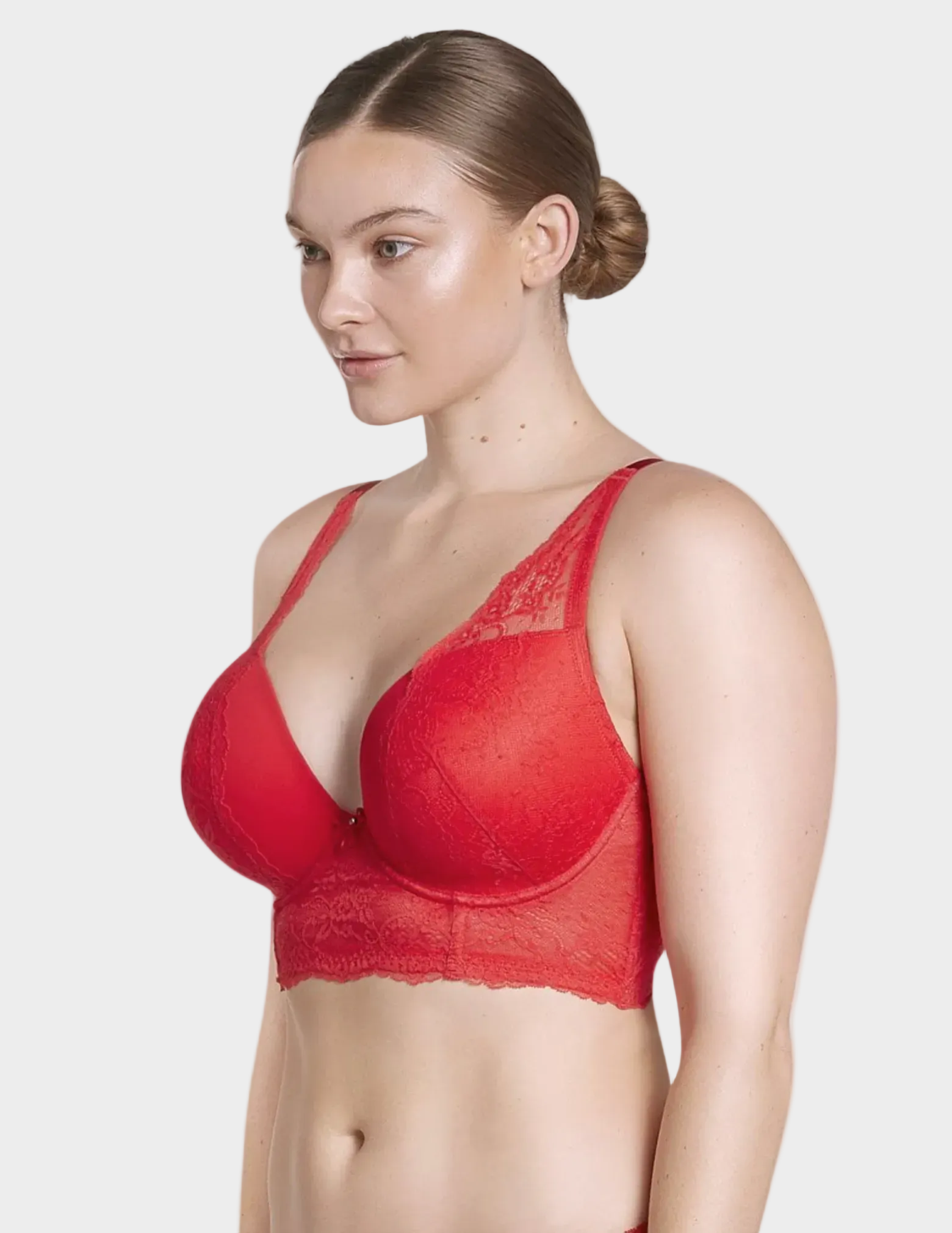 Sandrine Plunge Longline Bra