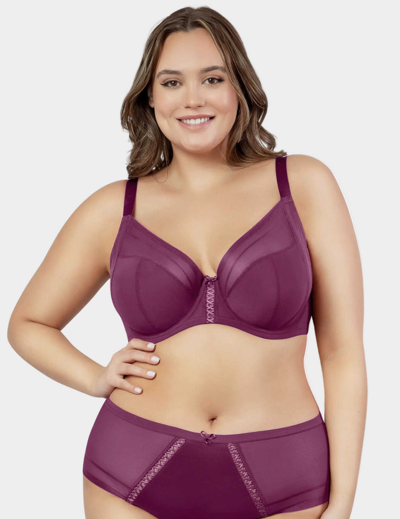 Shea Unlined Underwire Plunge Bra