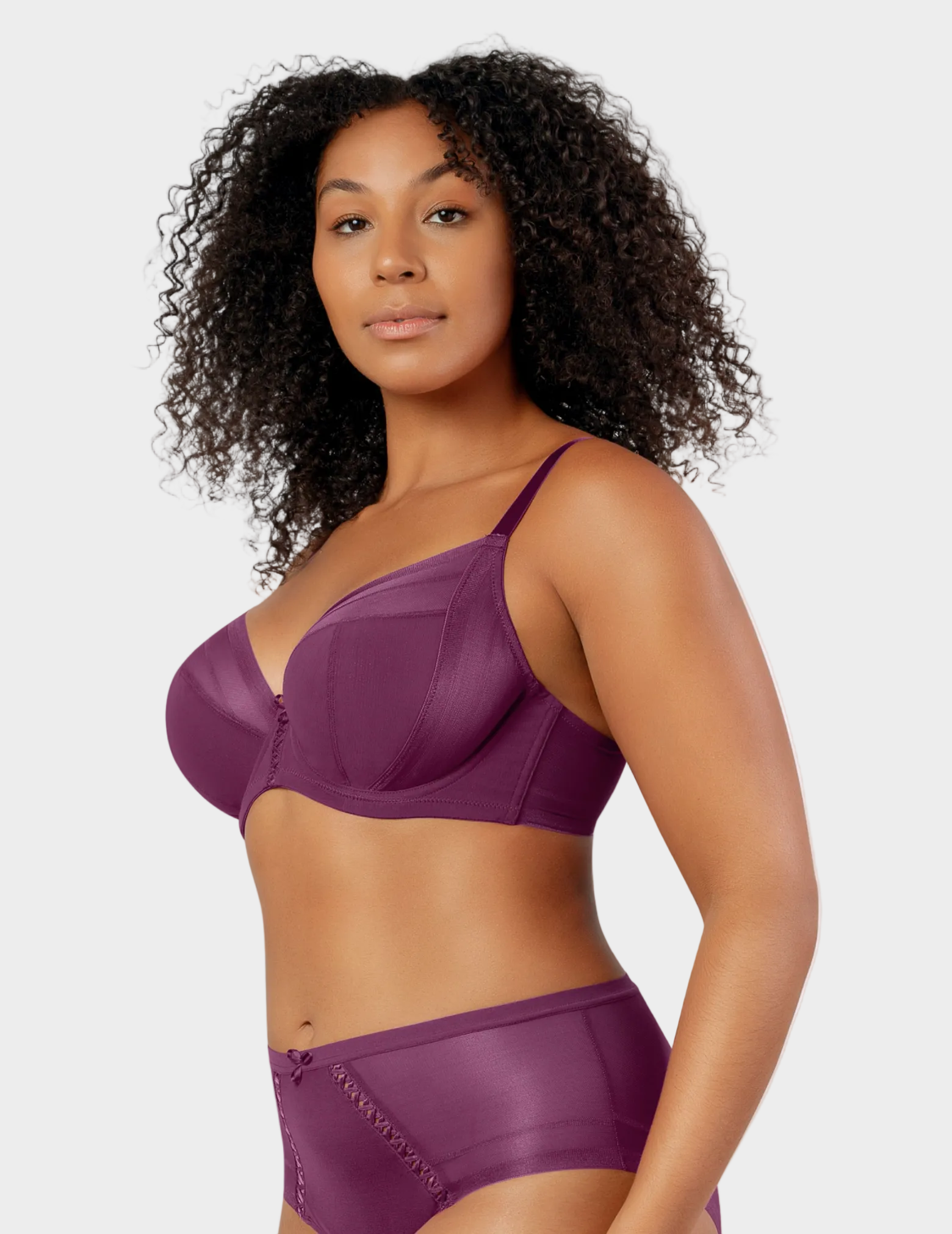 Shea Unlined Underwire Plunge Bra