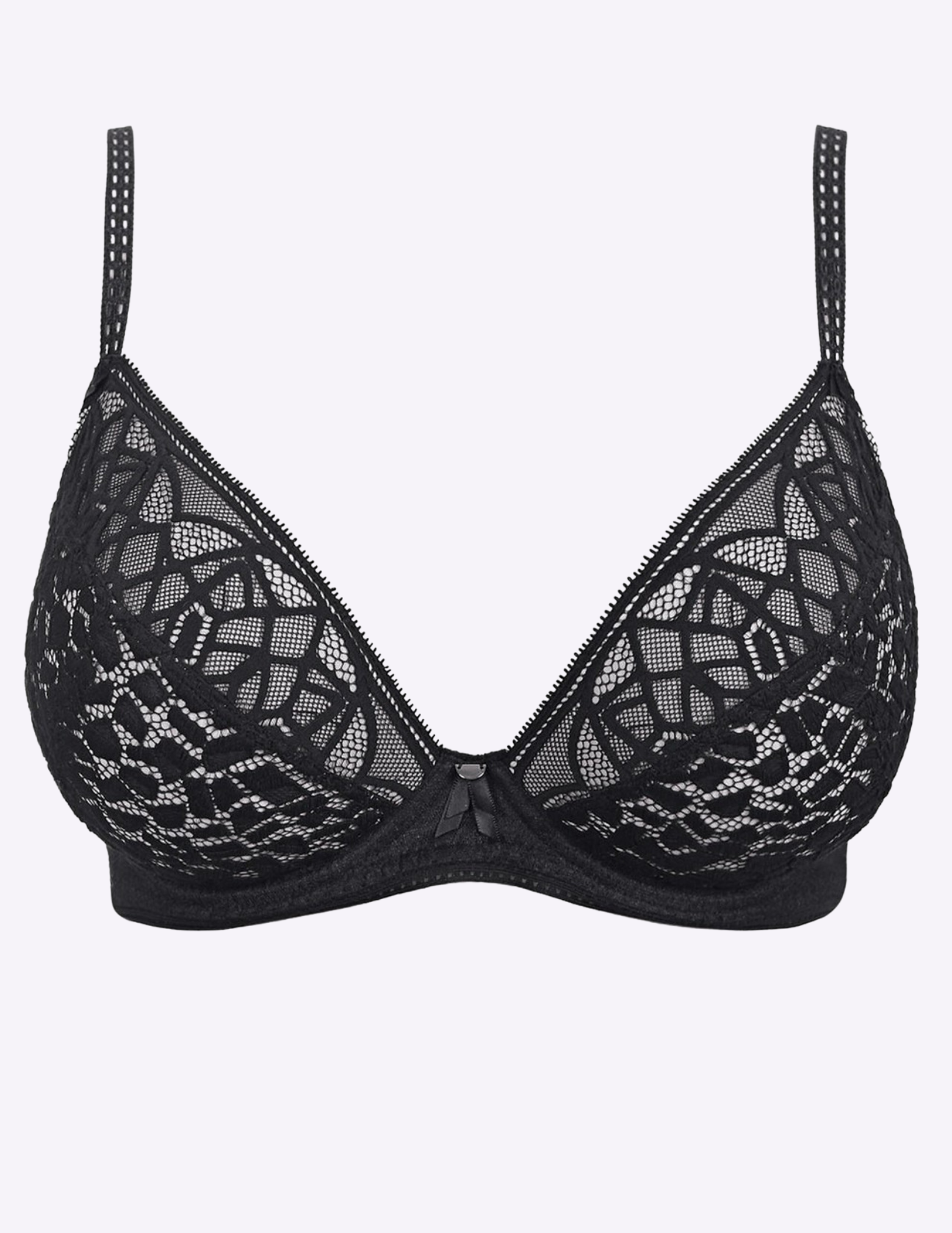 Soiree Lace Padded Plunge Bra