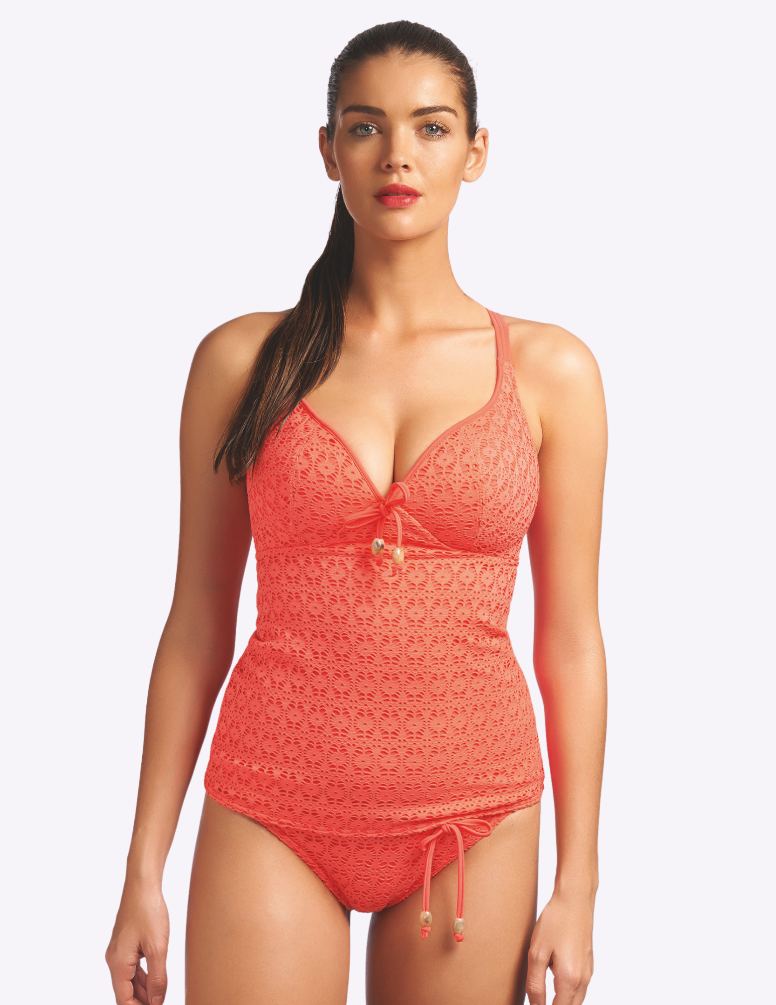 Spirit Soft Cup Plunge Tankini Top