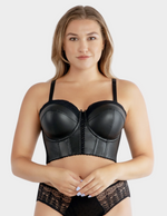 Stevie Longline Strapless Bustier