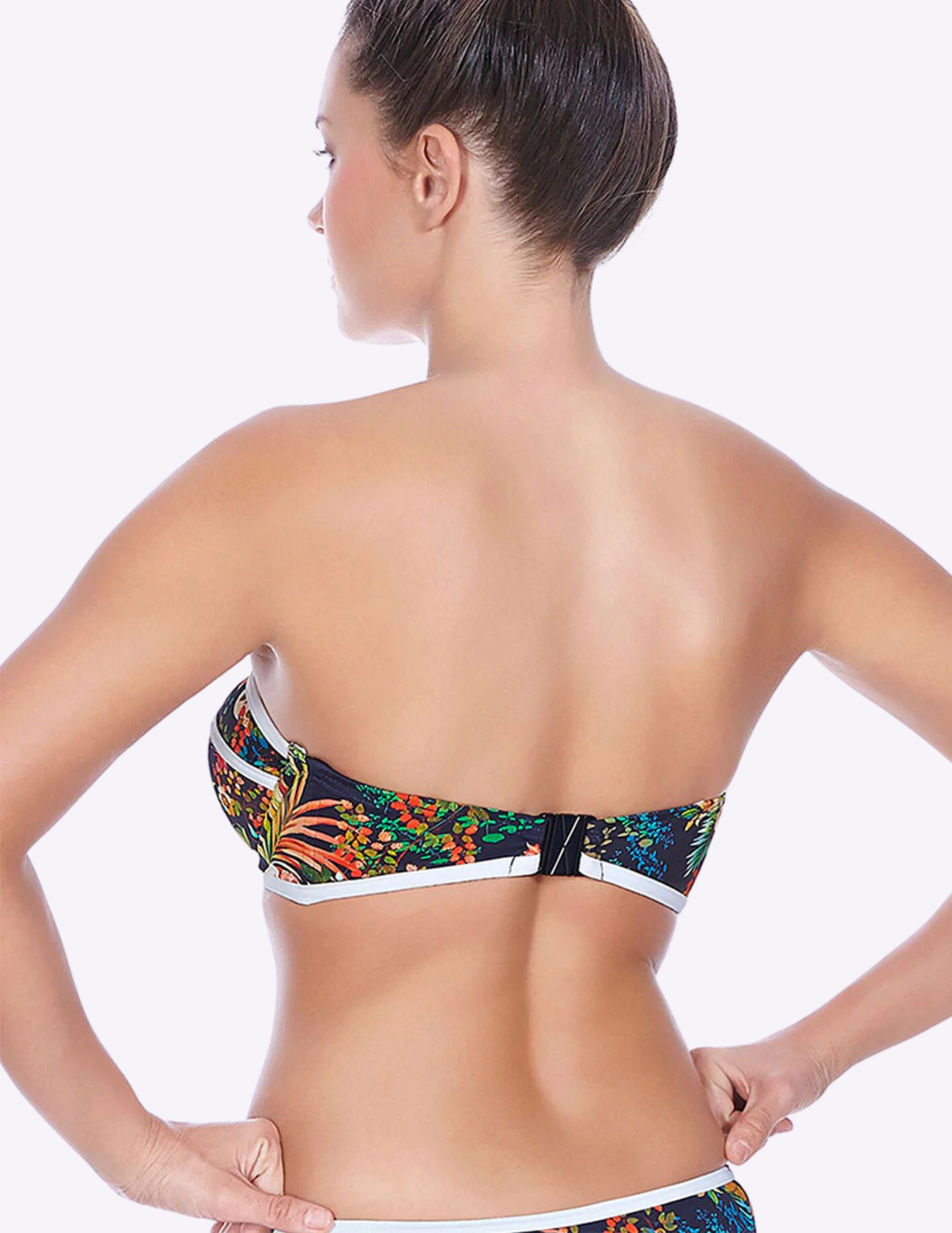 Tropicana Underwire Padded Bandeau Bikini Top