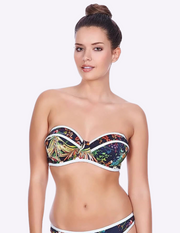 Tropicana Underwire Padded Bandeau Bikini Top
