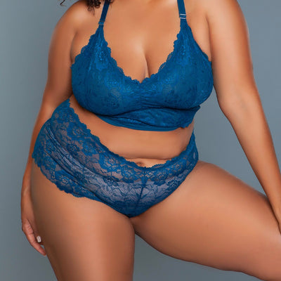 Be Wicked 2252P Cindy Cami Set Deep Royal