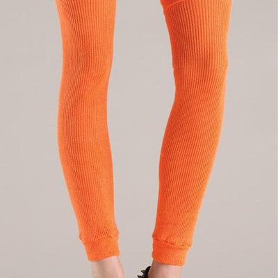 Be Wicked BW711OR Orange Thigh Highs